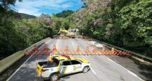 Chuvas no litoral norte de São Paulo