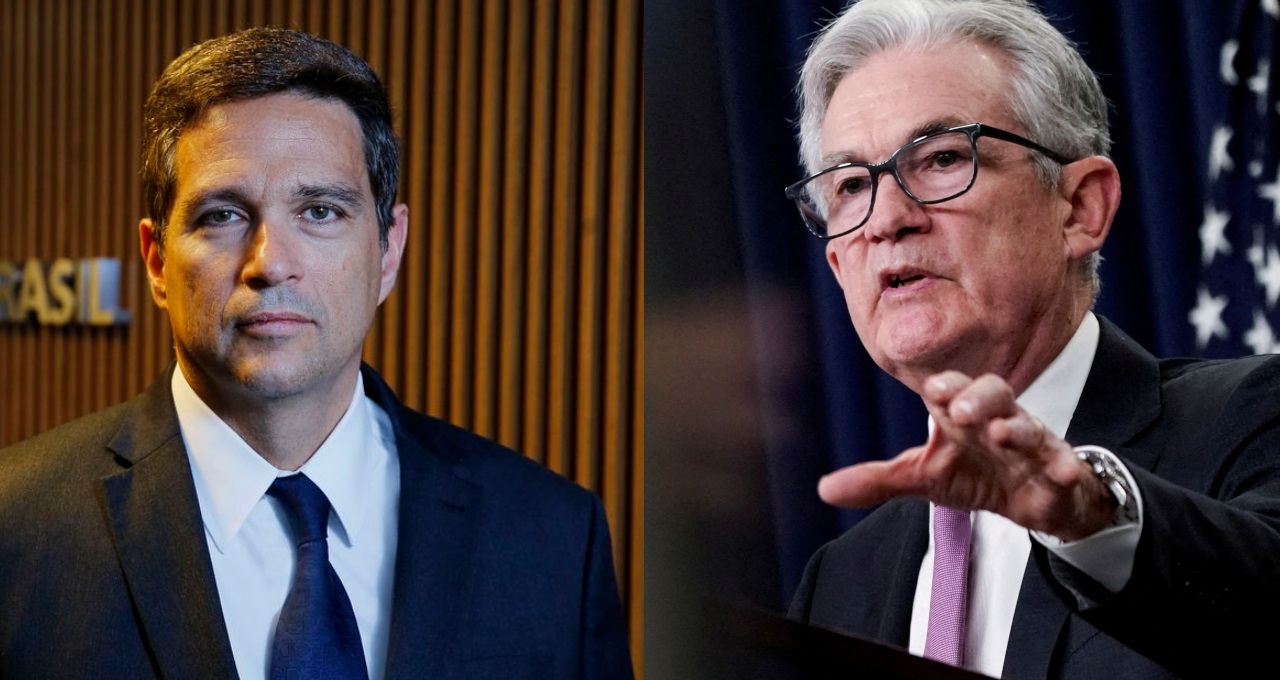 Jerome Powell e Roberto Campos Neto agenda