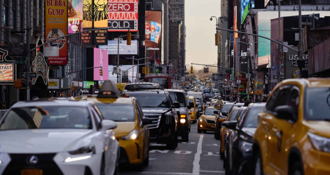 Nova York, Manhattan, Congestionamento