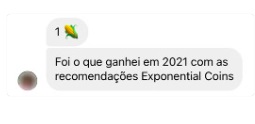 Depoimento de investidor que lucrou com criptomoedas