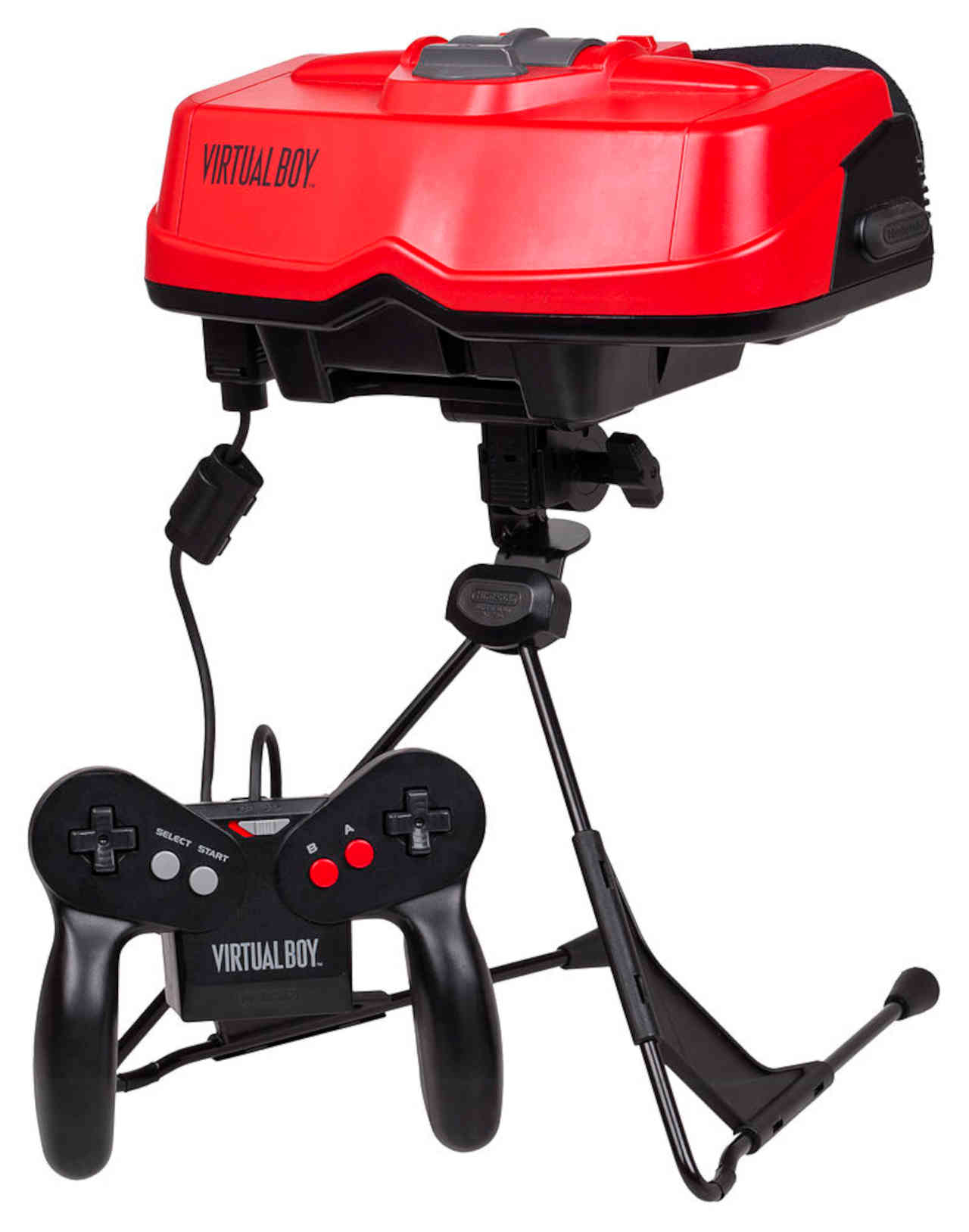 virtual boy nintendo 1995 realidade virtual rv games