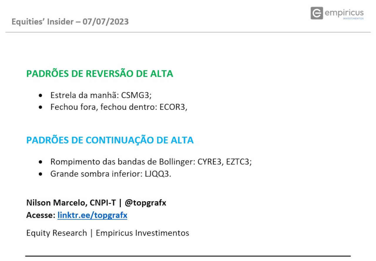 10-julho-2023-ibovespa-hoje-ações-melhores-comprar-vender-negociar-day-trade-trader-swing-trade-trading-long-short-empiricus lojas quero quero ljqq3