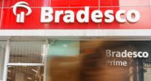 Fachada de uma agência do Bradesco (Kaype Abreu/ Money Times)