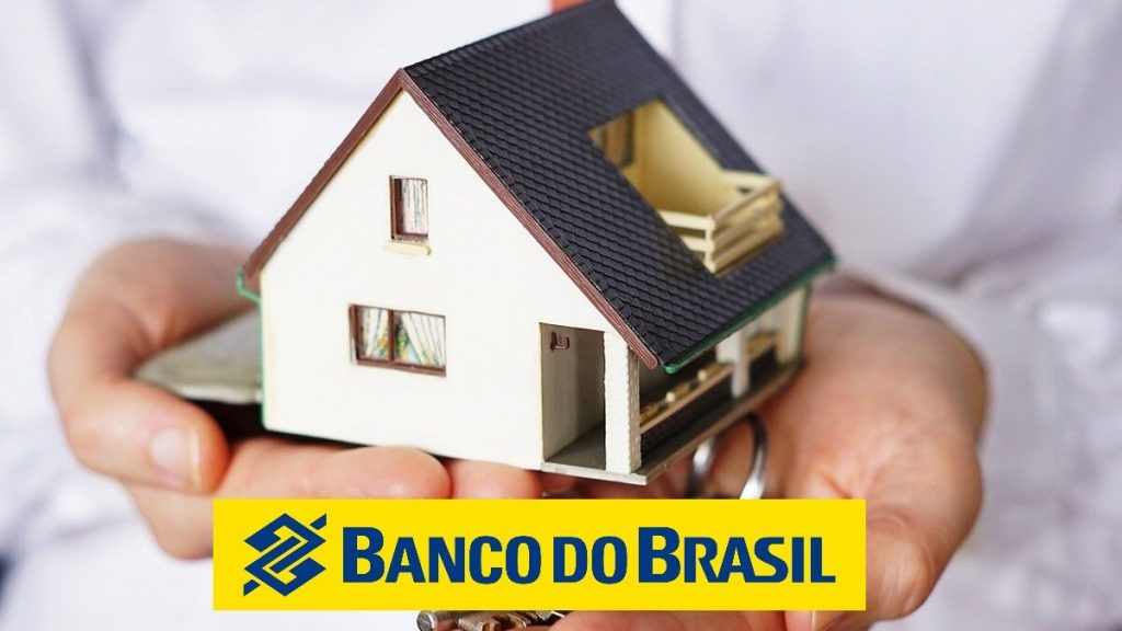 casa com logo do Banco do Brasil