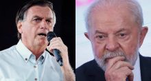 pesquisa mostra rejeição de Lula igual a Bolsonaro