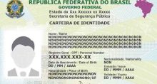 carteira de identidade RG