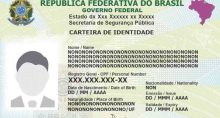 carteira de identidade nacioal