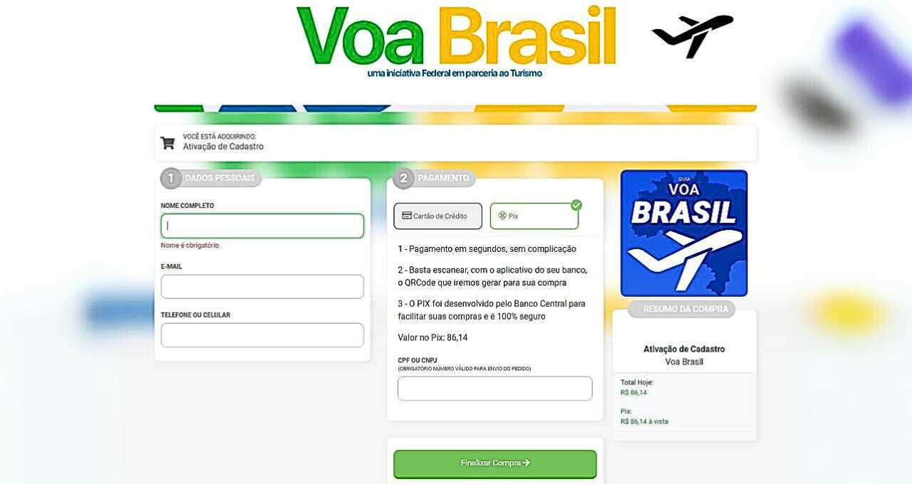 voa brasil, golpe