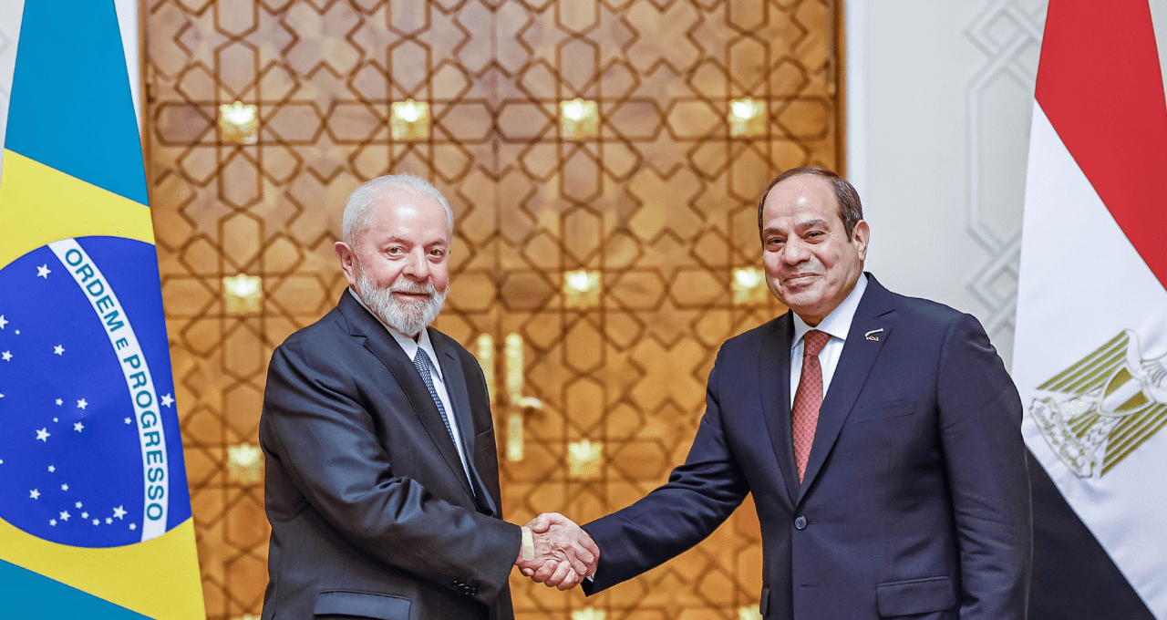 lula e presidente do egito al sisi