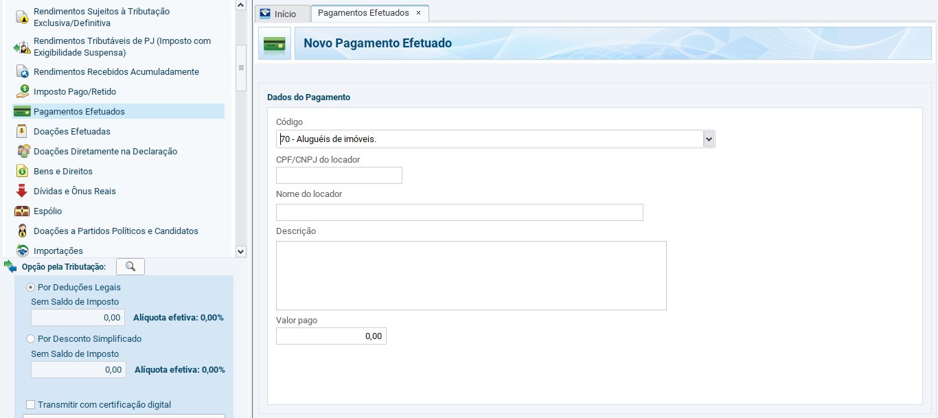 imposto de renda 2024 IR aluguéis declaração