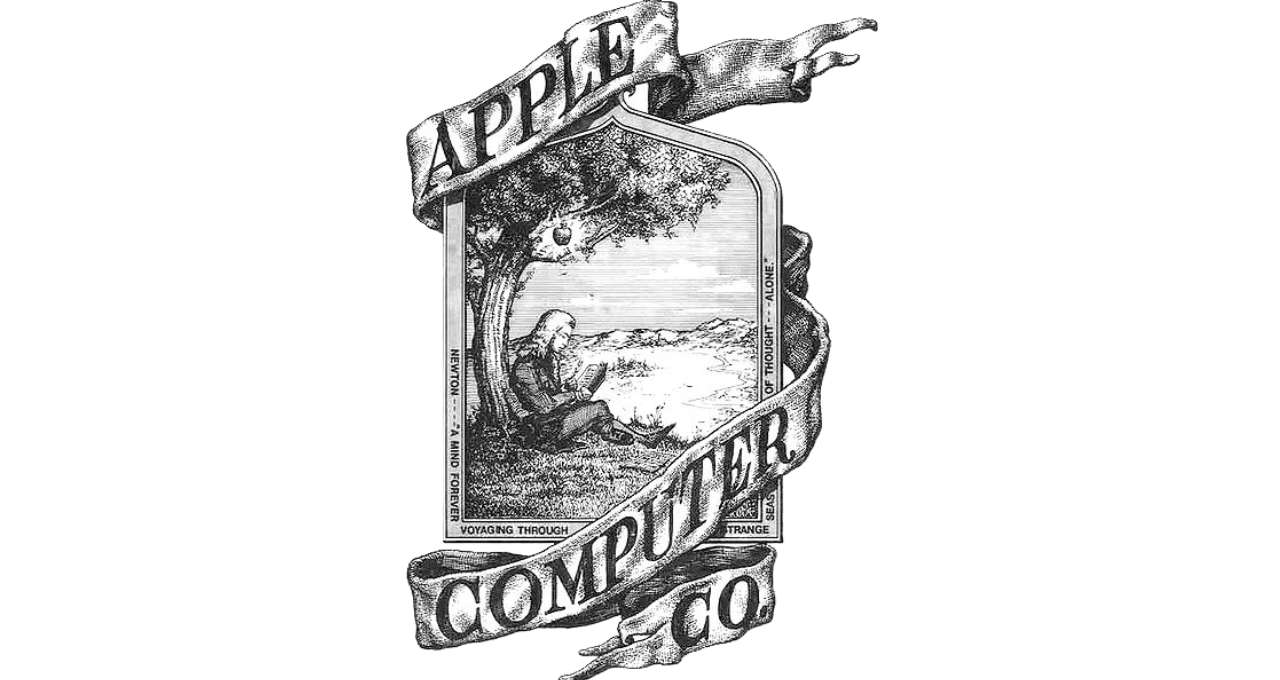 primeiro logo apple