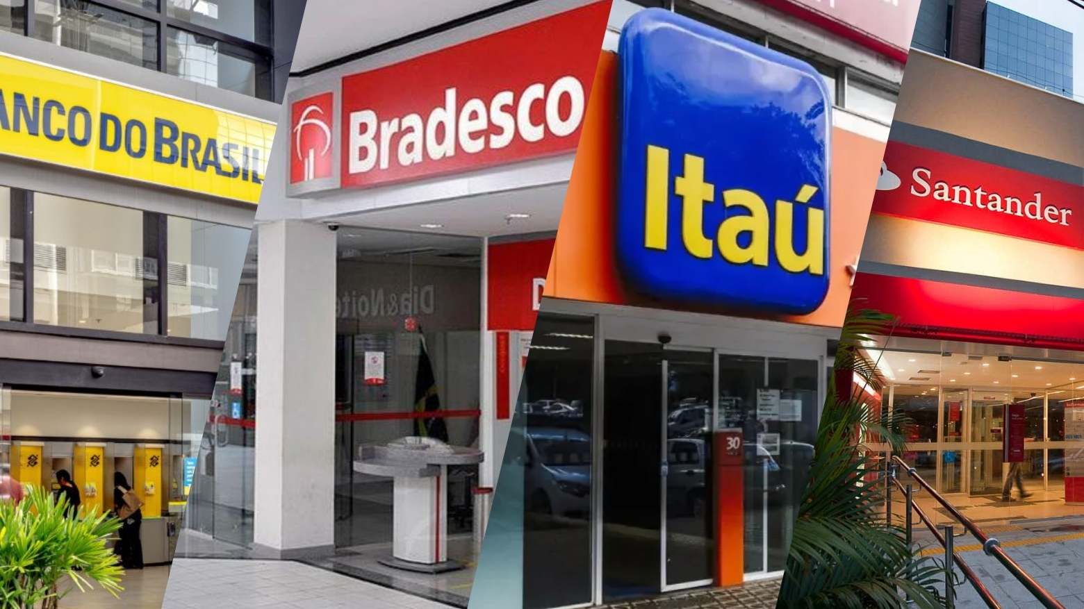 ações bancos banco do brasil bbas3 bradesco bbdc4 itaú itub4 santander sanb11