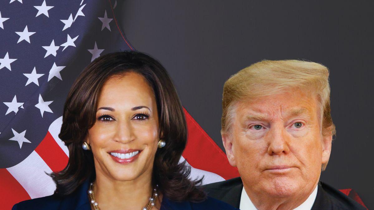 Eleições americanas EUA Kamala Harris Donald Trump