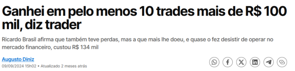 trader ex-publicitário