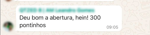 Fonte: Resultado do cliente da Quatzed em 10/01/2025, enviado às 9h05. Retornos passados não são garantia de retornos futuros. O investimento em renda variável envolve risco, e pode causar prejuízo ao investidor.