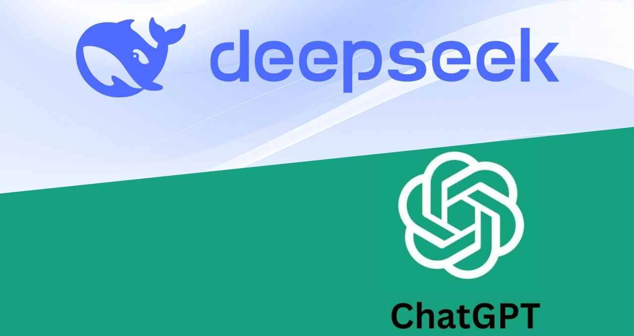 DeepSeek, a Inteligência Aritifical (IA) criada na China e que compete com o ChatGPT, da OpenIA. (Fonte: Montagem MoneyTimes)