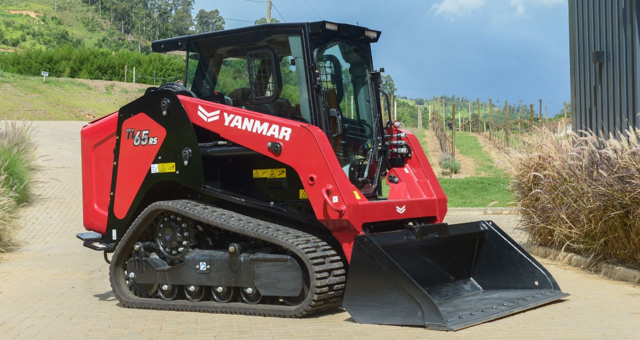 Yanmar máquinas minicarregadeira