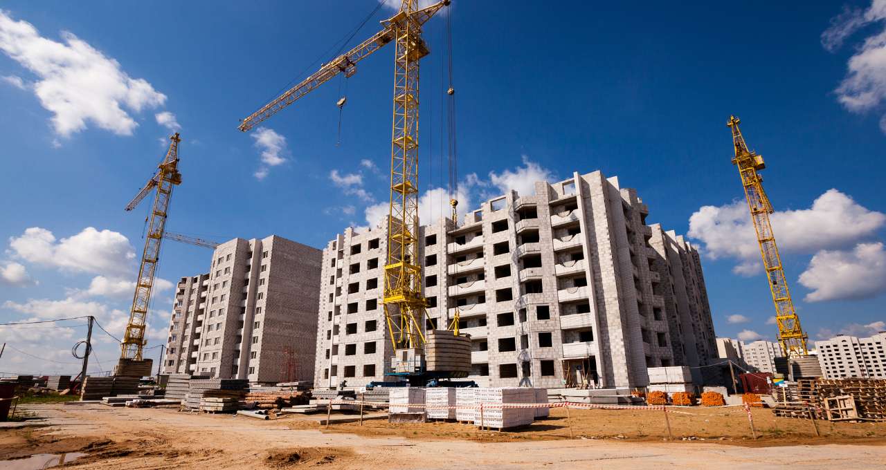 construção civil - ações - imoveis