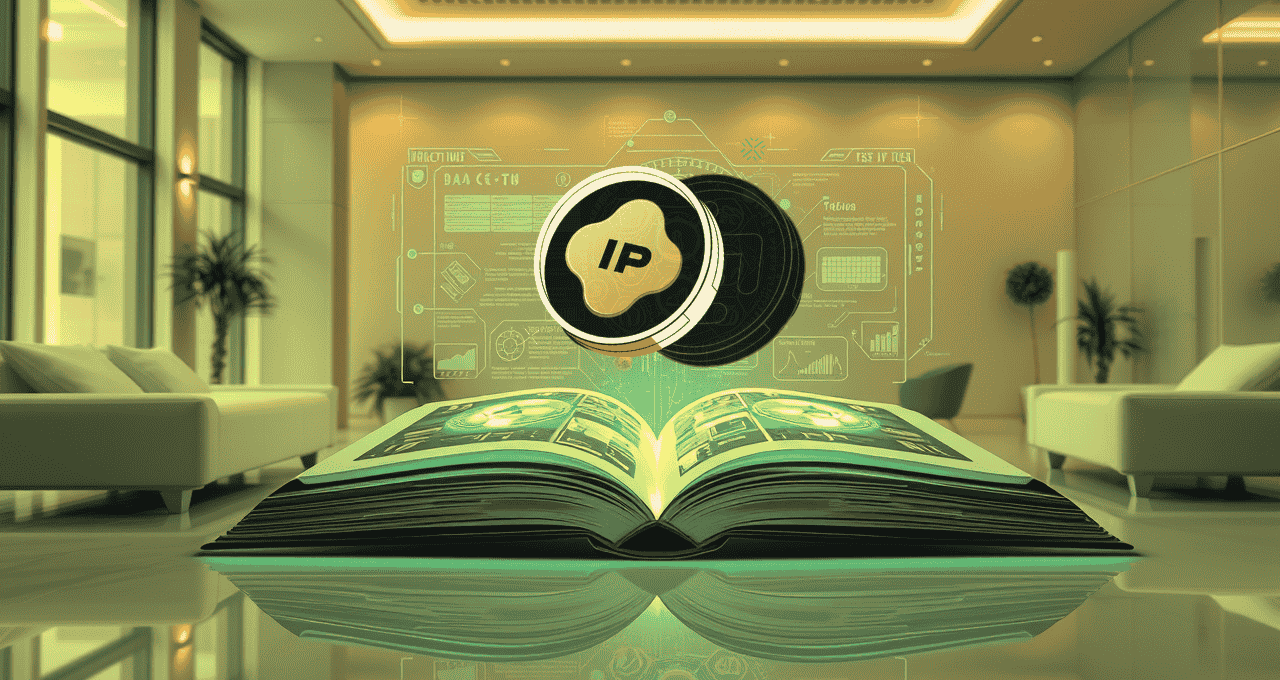 Story (IP), a criptomoeda da propriedade intelectual virtual (Imagem: divulgação / montagem Money Times)