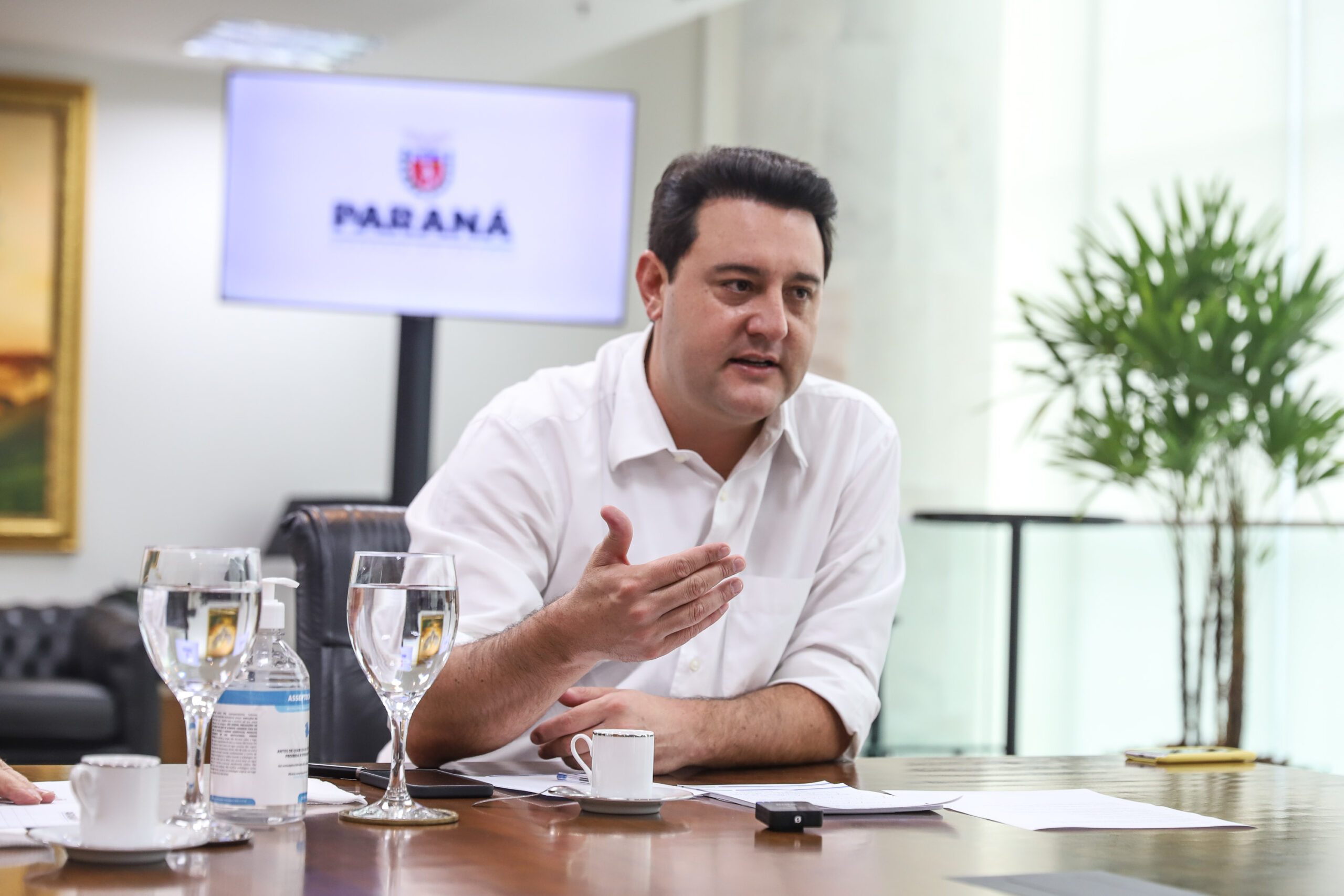 Governador do Paraná, Carlos Massa Ratinho Junior (PSD)