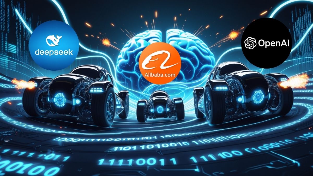 Corrida entre IAs: AI Alibaba, OpenAI e Deepseek